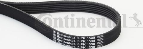 Continental CTAM 6PK1538 - Correa trapecial poli V parts5.com