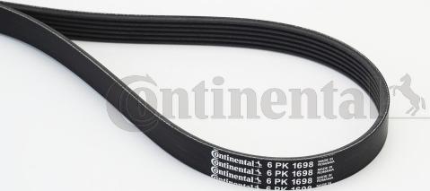 Continental CTAM 6 PK 1698 - Correa trapecial poli V parts5.com