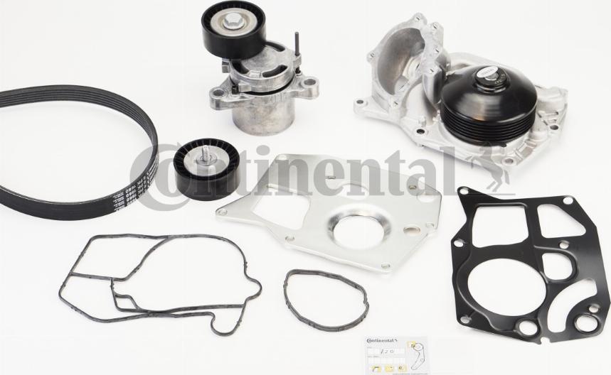 Continental CTAM 6PK1660K2 - Поликлиновый ременный комплект parts5.com