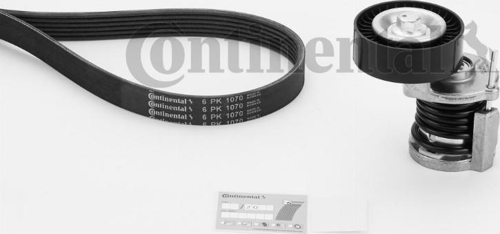 Continental CTAM 6 PK 1070 K1 - Sada žebrovaných klínových řemenů parts5.com