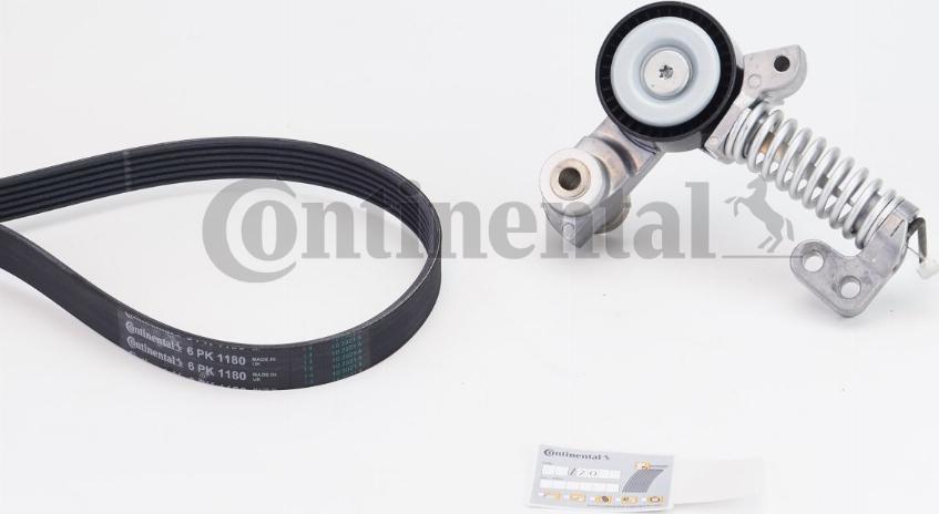 Continental CTAM 6 PK 1180 K4 - Komplet rebrastega jermena parts5.com