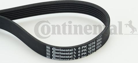 Continental CTAM 6PK1270 - Curea transmisie cu caneluri parts5.com