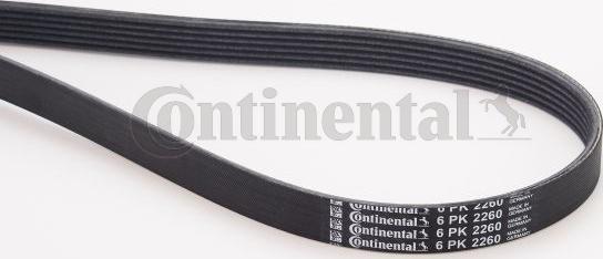 Continental CTAM 6 PK 2260 - Ozubený klinový remeň parts5.com