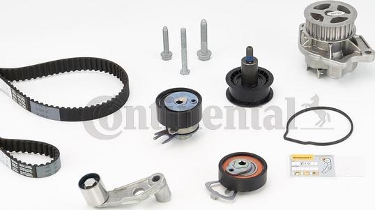 Continental CTAM CT957WP4 - Wasserpumpe + Zahnriemensatz parts5.com