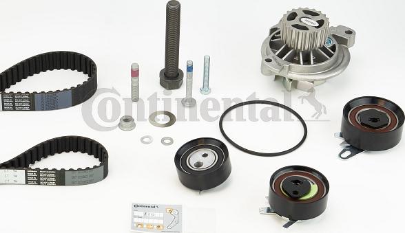 Continental CTAM CT 939 WP8 PRO - Pompe à eau + kit de courroie de distribution parts5.com