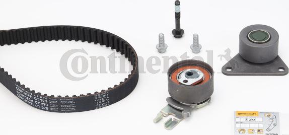 Continental CTAM CT 979 K2 - Komplet (kit) zobatega jermena parts5.com