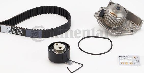 Continental CTAM CT 974 WP1 - Water Pump & Timing Belt Set parts5.com