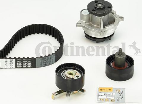 Continental CTAM CT 978 WP1 - Set pompa apa + curea dintata parts5.com