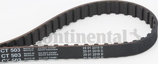 Continental CTAM CT 503 - Зубчатый ремень ГРМ parts5.com