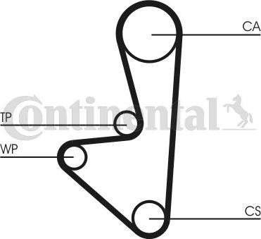 Continental CTAM CT 607 - Hammashihnat parts5.com