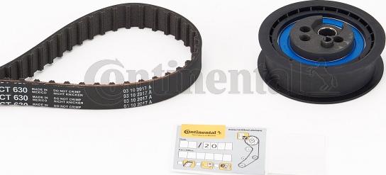 Continental CTAM CT 630 K2 - Komplet (kit) zobatega jermena parts5.com