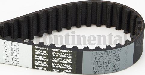 Continental CTAM CT 1046 - Triger kayışı parts5.com