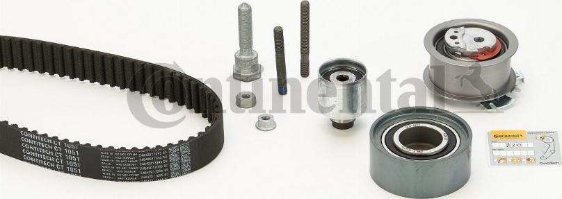 Continental CTAM CT 1051 K2 - Set curea de distributie parts5.com