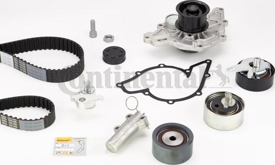 Continental CTAM CT1015WP2PRO - Pompa wodna + zestaw paska rozrządu parts5.com