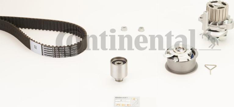 Continental CTAM CT1028WP4 - Bomba de agua + kit correa distribución parts5.com