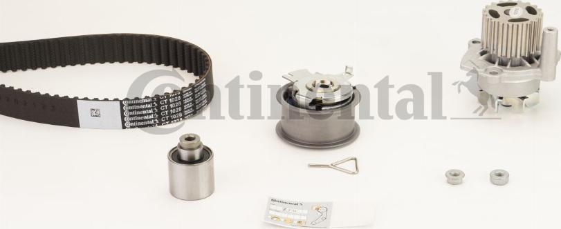 Continental CTAM CT1028WP3 - Bomba de agua + kit correa distribución parts5.com