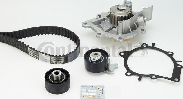 Continental CTAM CT 1140 WP2 - Pompa wodna + zestaw paska rozrządu parts5.com