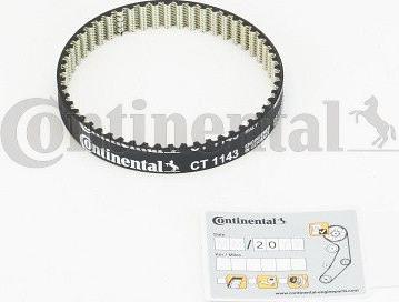 Continental CTAM CT 1143 - Correa dentada parts5.com