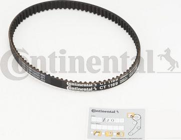 Continental CTAM CT 1169 - Zupčasti remen parts5.com