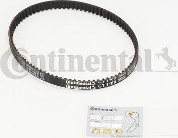 Continental CTAM CT 1169 - Pasek rozrządu parts5.com