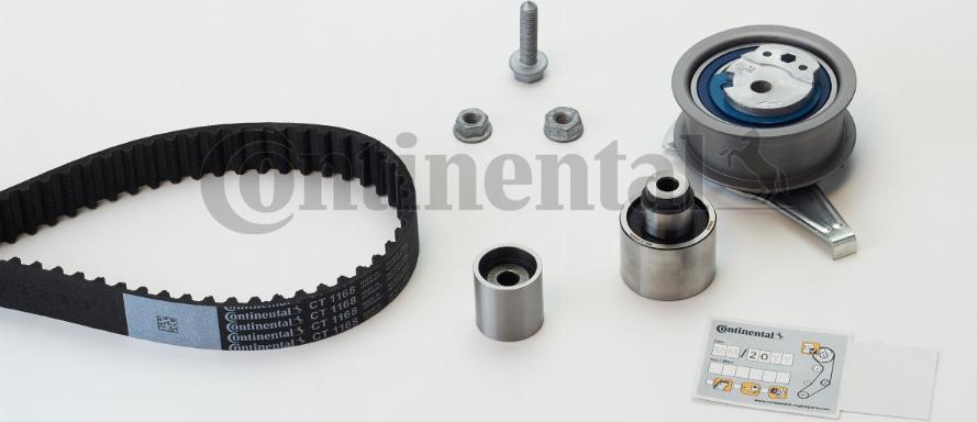 Continental CTAM CT 1168 K4 - Комплект ремня ГРМ parts5.com