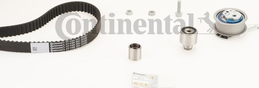 Continental CTAM CT 1168 K3 - Komplet zupčastog kaiša parts5.com