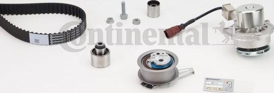 Continental CTAM CT 1168 WP9 - Water Pump & Timing Belt Set parts5.com