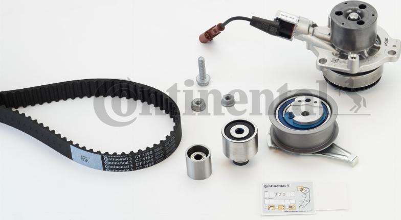 Continental CTAM CT1168WP4 - Su pompası + Triger kayışı seti parts5.com