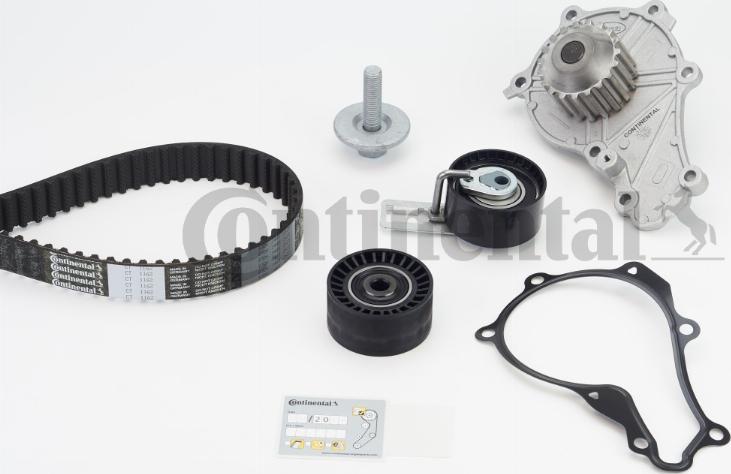 Continental CTAM CT 1162 WP5 - Bomba de agua + kit correa distribución parts5.com