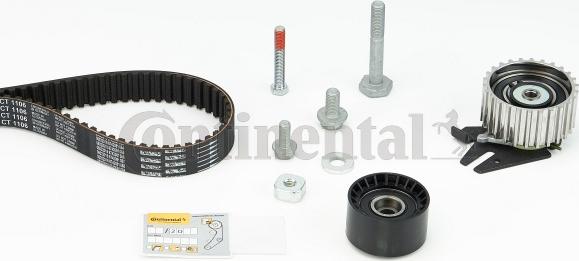 Continental CTAM CT 1106 K1 - Σετ οδοντωτού ιμάντα parts5.com