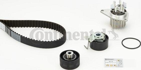 Continental CTAM CT 1101 WP1 - Bomba de agua + kit correa distribución parts5.com