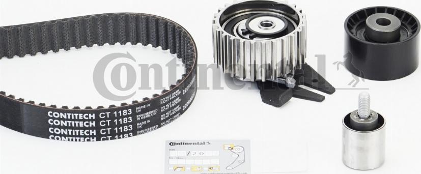 Continental CTAM CT1183K1 - Komplet zupčastog kaiša parts5.com