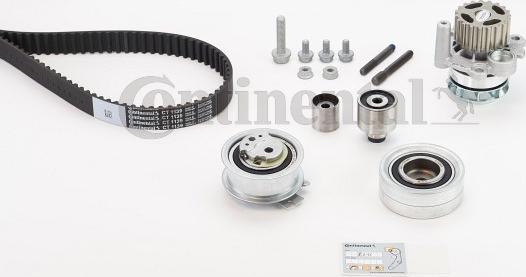 Continental CTAM CT 1139 WP6 - Водяной насос + комплект зубчатого ремня parts5.com