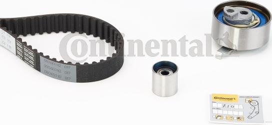 Continental CTAM CT 1131 K1 - Komplet zupčastog kaiša parts5.com