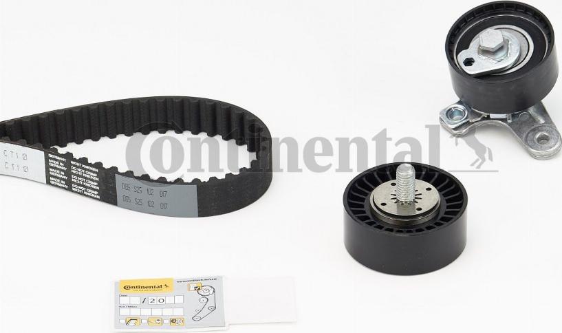 Continental CTAM CT 1121 K1 - Set curea de distributie parts5.com