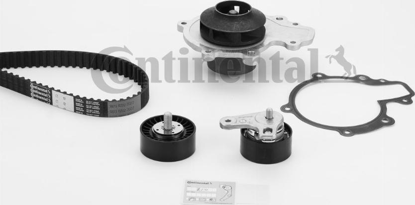 Continental CTAM CT 1121 WP1 - Set pompa apa + curea dintata parts5.com