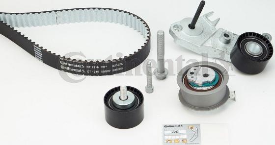 Continental CTAM CT1216K2 - Sada rozvodového řemene parts5.com