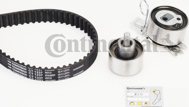 Continental CTAM CT1237K1 - Fogasszíjkészlet parts5.com