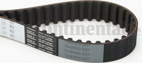 Continental CTAM CT 862 - Ангренажен ремък parts5.com