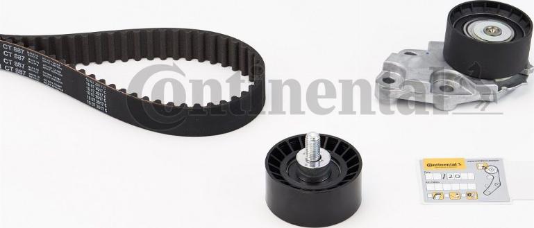 Continental CTAM CT 887 K1 - Fogasszíjkészlet parts5.com