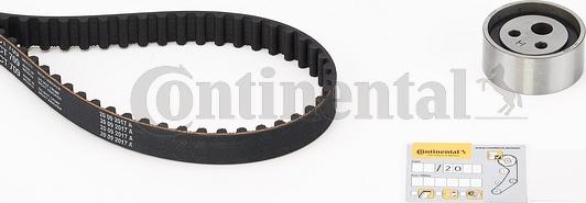 Continental CTAM CT709K1 - Комплект ангренажен ремък parts5.com