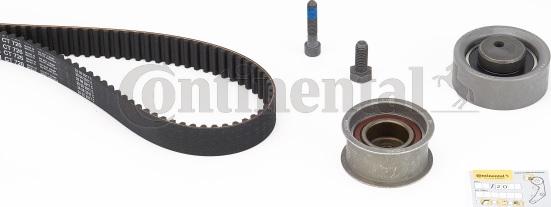 Continental CTAM CT 726 K2 - Juego de correas dentadas parts5.com