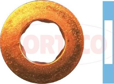 Corteco 49430681 - Uszczelka, obudowa wtryskiwacza parts5.com