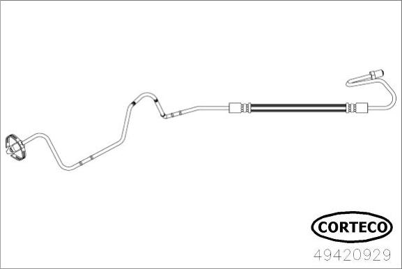 Corteco 49420929 - Furtun frana parts5.com