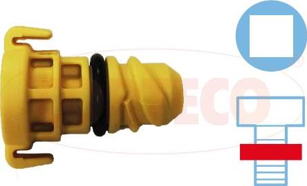 Corteco 49471174 - Zapiralni cep, oljna kad parts5.com