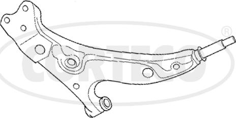 Corteco 49397500 - Barra oscilante, suspensión de ruedas parts5.com