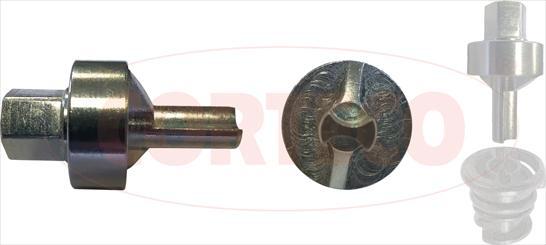 Corteco 49379180 - Pieza insertable llave de cubo, purga aceite parts5.com