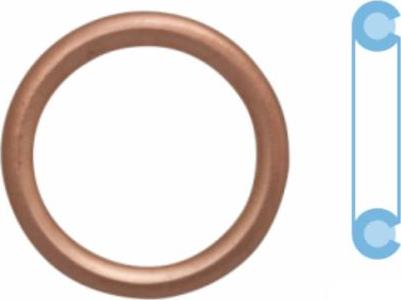 Corteco 402116H - Seal Ring, oil drain plug parts5.com