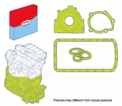 Corteco 427033P - Zestaw uszczelek, skrzynia korbowa parts5.com