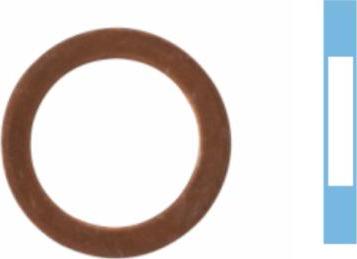 Corteco 005565H - Уплотнительное кольцо, резьбовая пробка маслосливного отверстия parts5.com